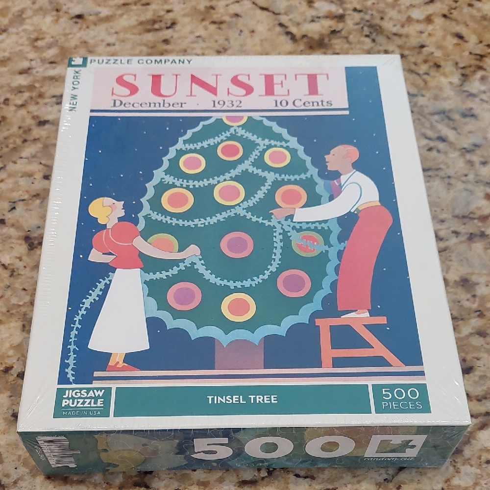 NEW 500 piece Jigsaw Puzzle Sunset Magazine
